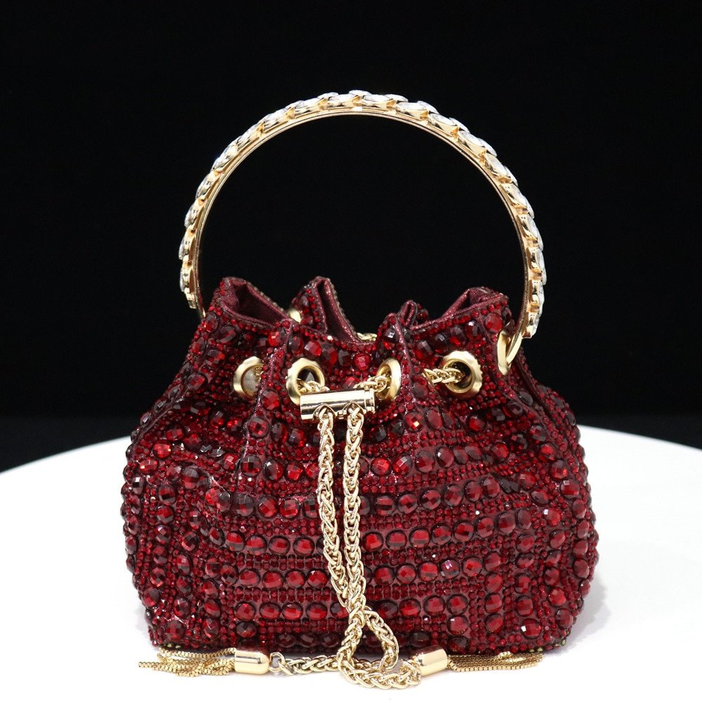 Rhinestones Women Evening Bags