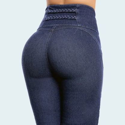 Elastic Jeans Women