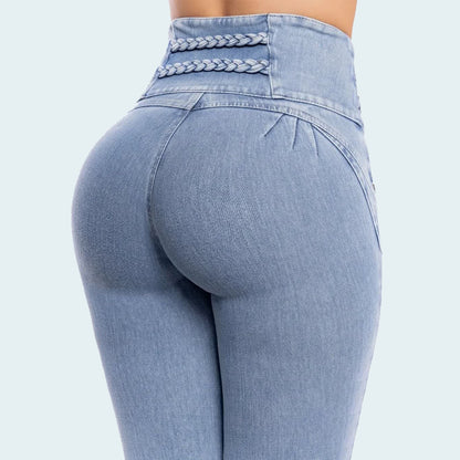 Elastic Jeans Women