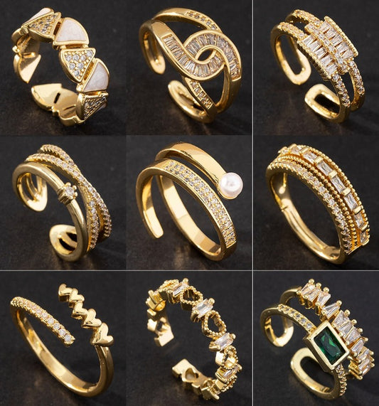 TRENDY LUXURY RINGS