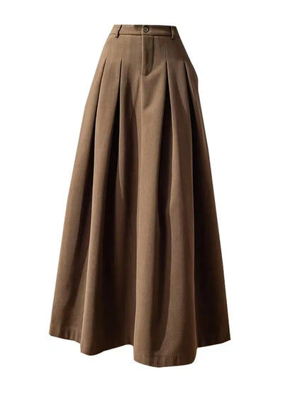 Elegant Women Woolen Skirts