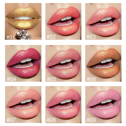 Waterproof Lipstick 9 Colors